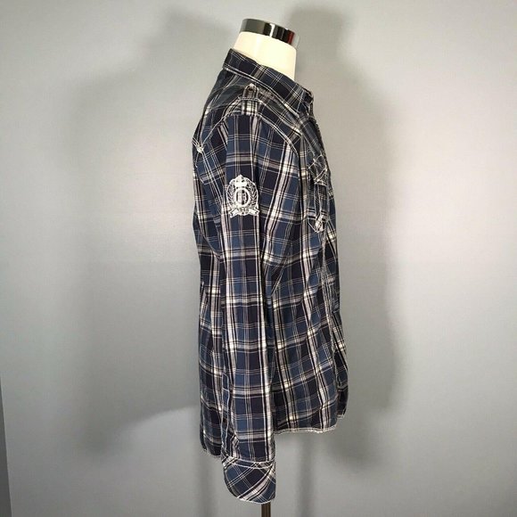 Buckle Black Label Men's Shirt L Large Slim Fit - Picture 4 of 10